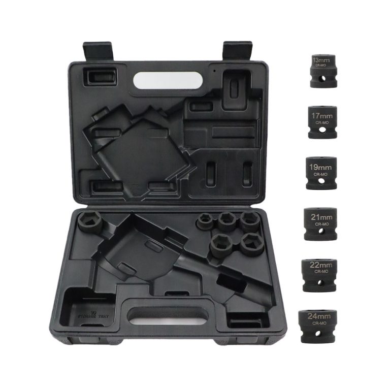 coffret vide + douilles pour clé à chocs cc1215