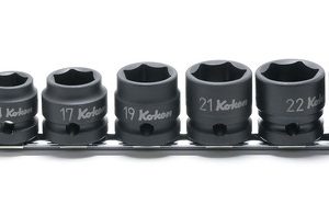 set de 10 douilles a chocs au 1/2"