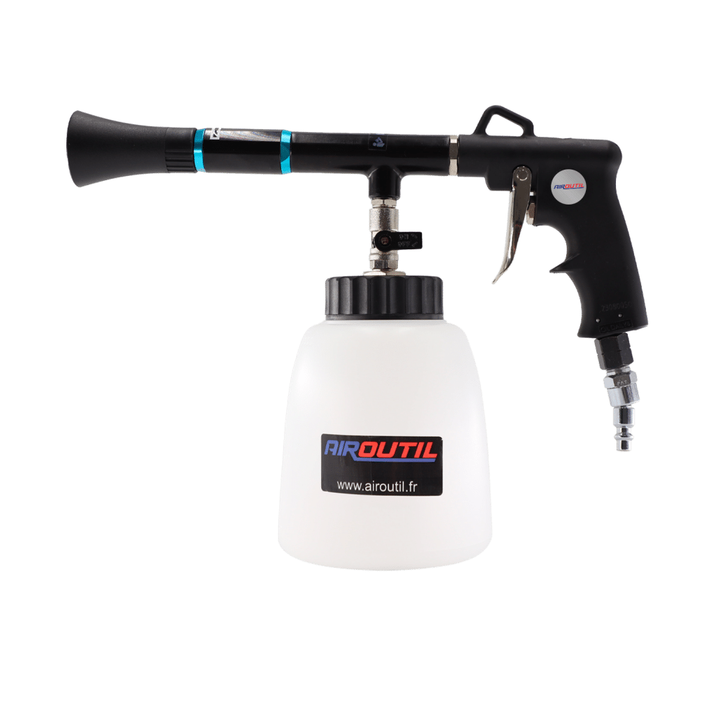 pistolet de nettoyage pneumatique storm à buse rotative