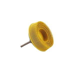 disque abrasif bristle roloc jaune grain 80