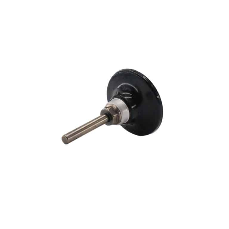 plateau support disque roloc Ø50 mm avec tige 6 mm