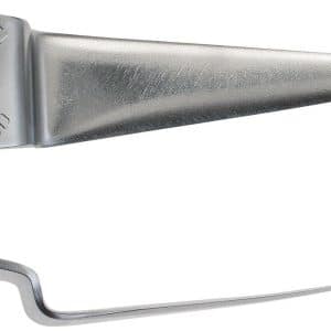 lame couteau pare brise droite recourbée en z 120mm longueur de coupe 70mm pack de 2