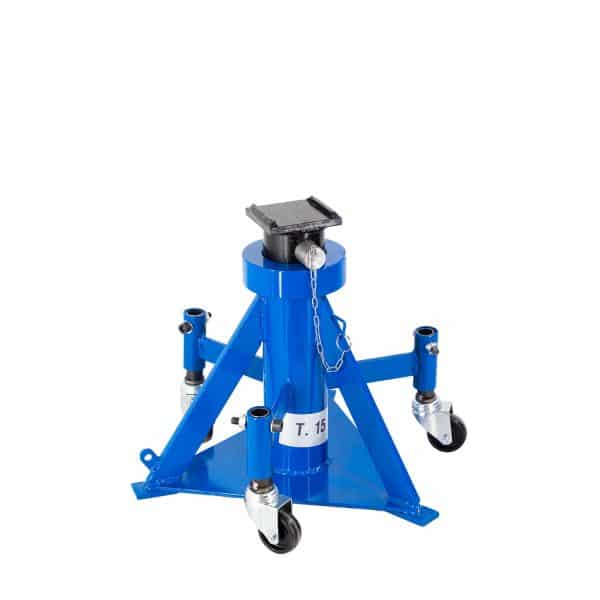 chandelle à goupille sur roulette à manche 370/610 15t 82/ar2