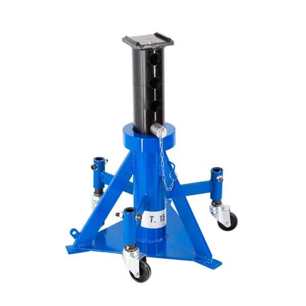 chandelle à goupille sur roulette à manche 370/610 15t 82/ar2