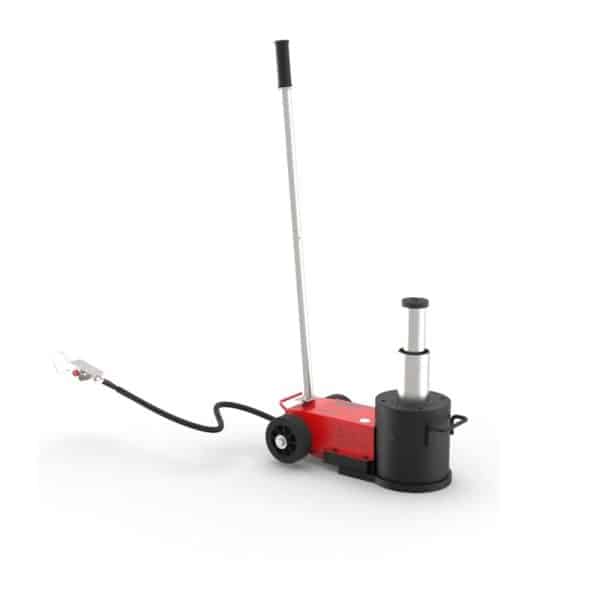 cric oléopneumatique portable double vérins 20/40t + 2 rallonges cattini