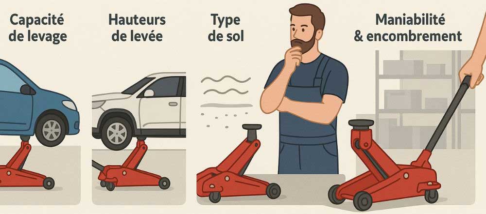Les criteres pour choisir un cric
