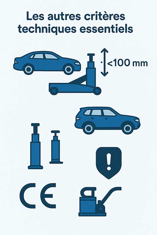 critères techniques essentiels