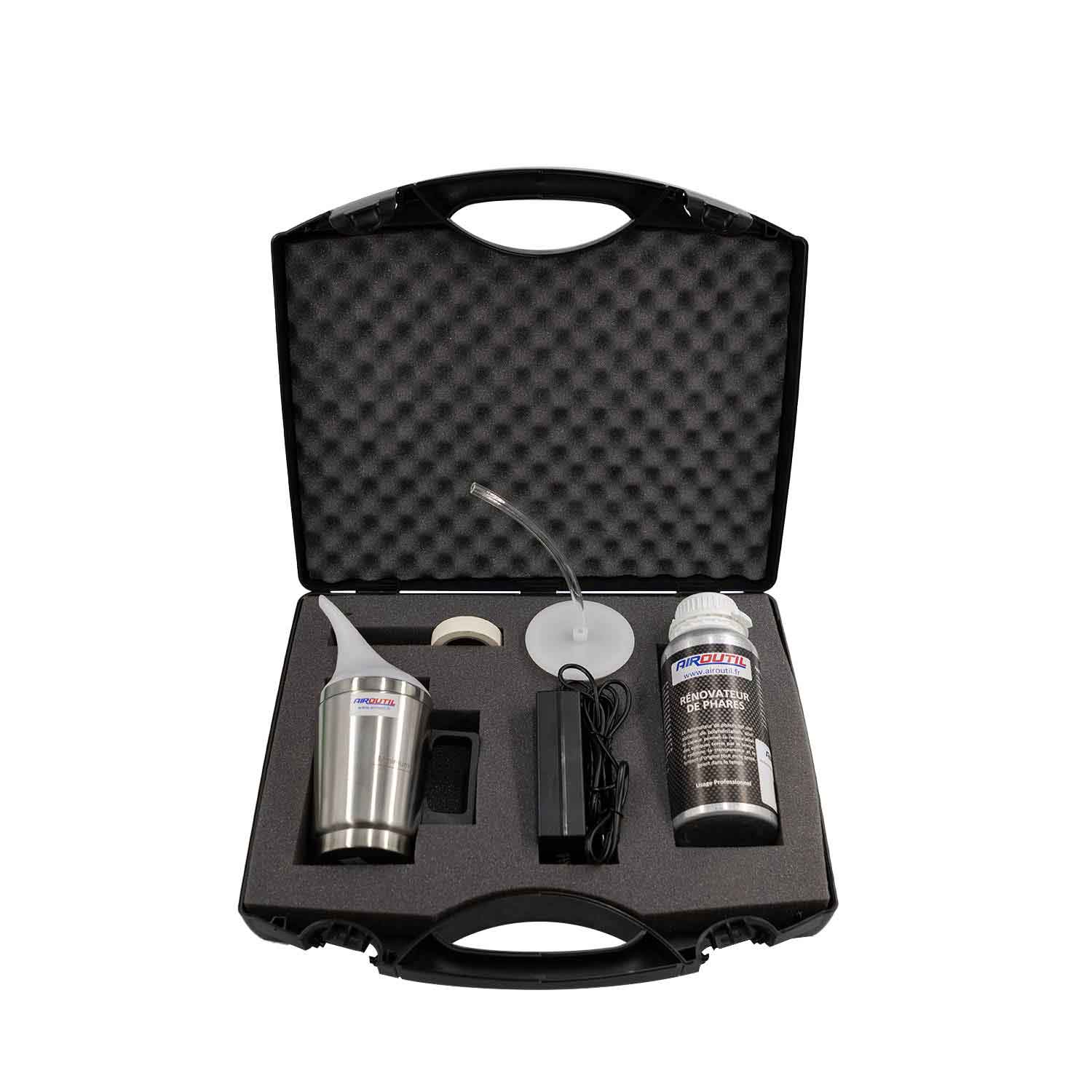 mallette de rénovation d'optique de phare