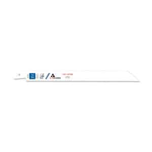 blister de 5 lames scie sabre bi métal co8% acier 225 mm 14 tp