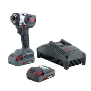 clé à chocs sans fil 1/4" ingersoll rand 360nm 20v + 2 batteries