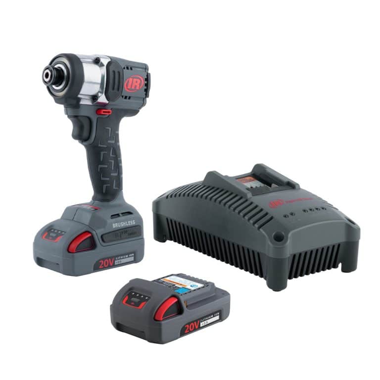 clé à chocs sans fil 1/4" ingersoll rand 360nm 20v + 2 batteries