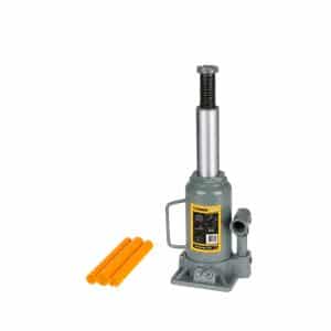 cric bouteille hydraulique vérin 1 étage + rehausse 12t