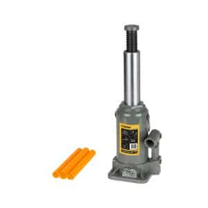 cric bouteille hydraulique vérin 1 étage + réhausse 16t