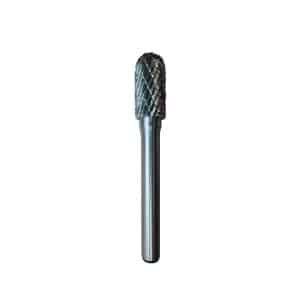 fraise lime carbure croisée 6 mm à tête cylindrique à bout rond 10 x 20