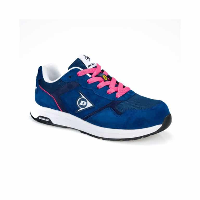 chaussure de sécurité dunlop lady arrow evo blue s3s esd